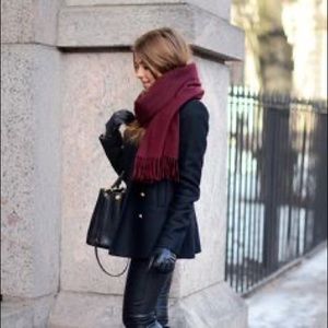 Acne Studios Wool Scarf with Fringes Authentic